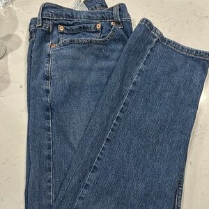 Levi's 505 classic blue jeans